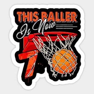 Basketball Sticker